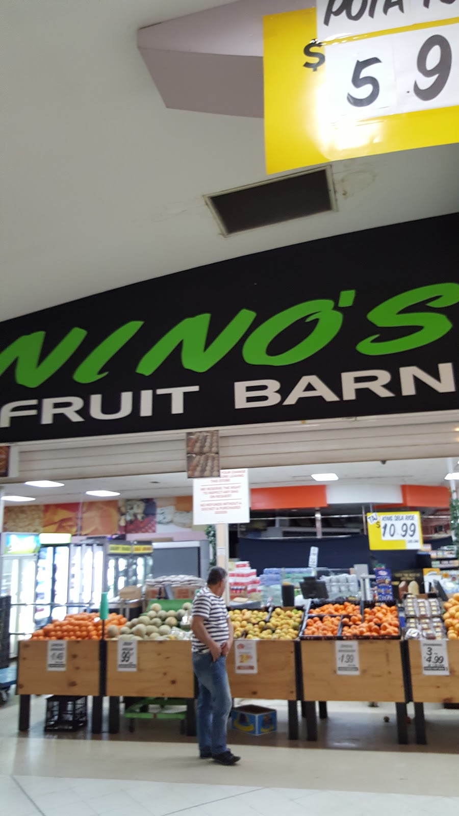 Ninos Fruit Barn | store | 212 South Terrace, Bankstown NSW 2200, Australia | 0297098384 OR +61 2 9709 8384