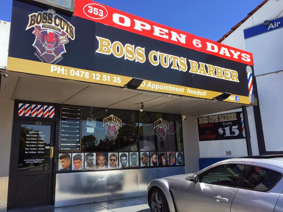 Boss Cuts Barber | hair care | 353 Scarborough Beach Rd, Innaloo WA 6018, Australia | 0478125135 OR +61 478 125 135