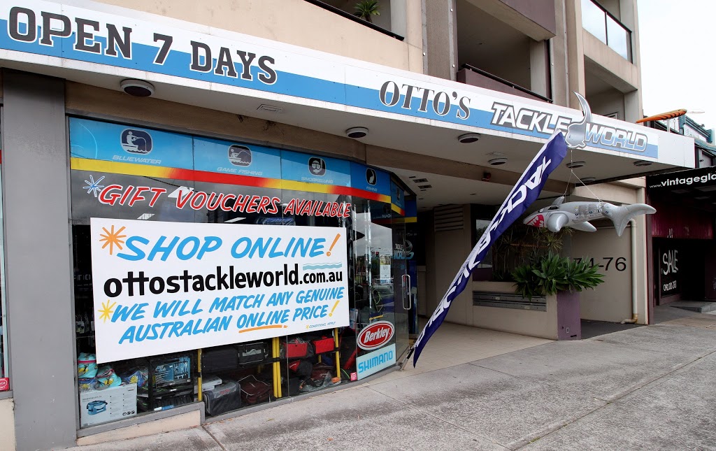 Ottos Tackle World | 74/76 Victoria Rd, Drummoyne NSW 2047, Australia | Phone: (02) 9819 6522