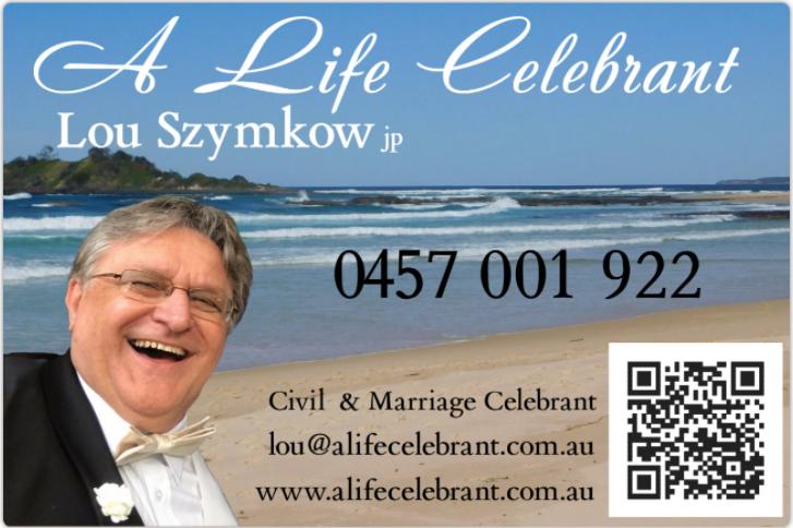 A Life Celebrant - Lou Szymkow |  | 13 The Bounty, Manyana NSW 2539, Australia | 0457001922 OR +61 0457001922