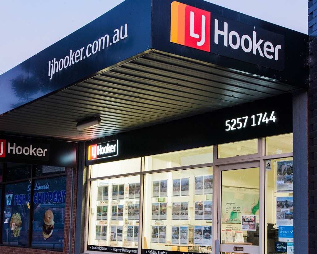 LJ Hooker Real Estate | real estate agency | 1389 Murradoc Rd, St Leonards VIC 3223, Australia | 0352571744 OR +61 3 5257 1744