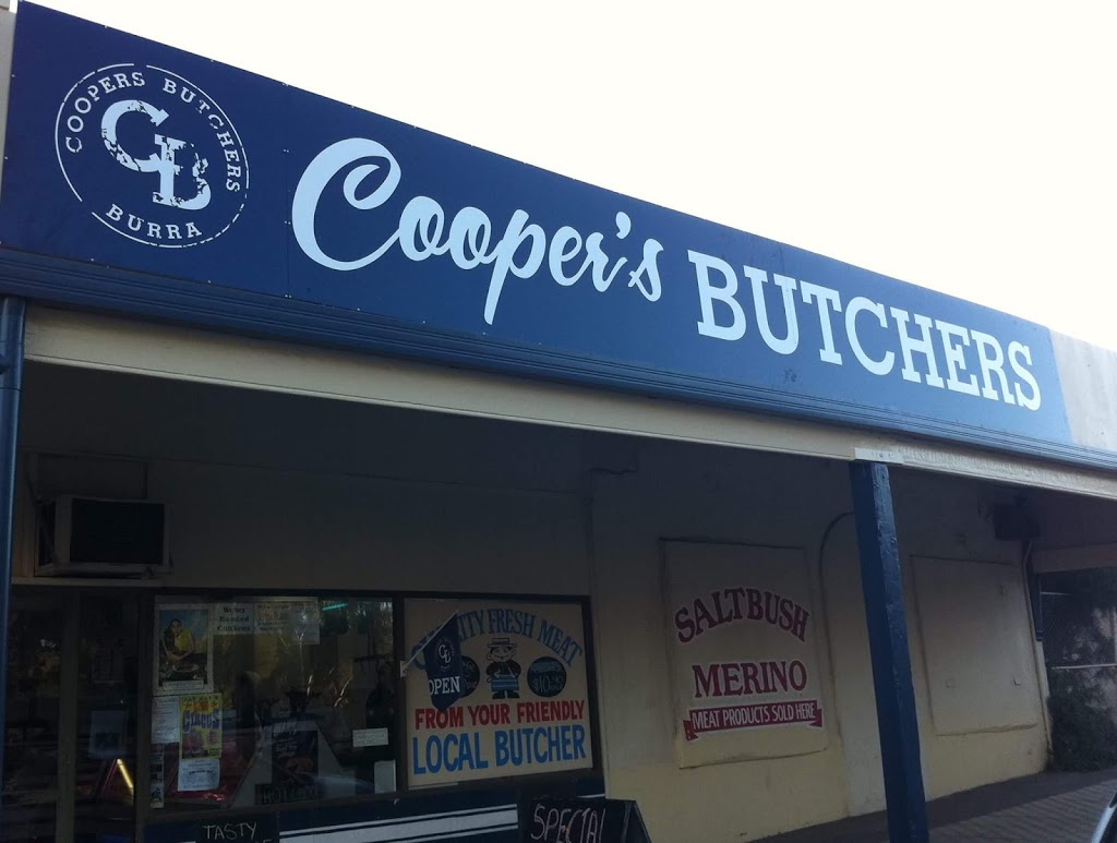 Coopers Butchers | store | 2 Market St, Burra SA 5417, Australia | 0888922009 OR +61 8 8892 2009