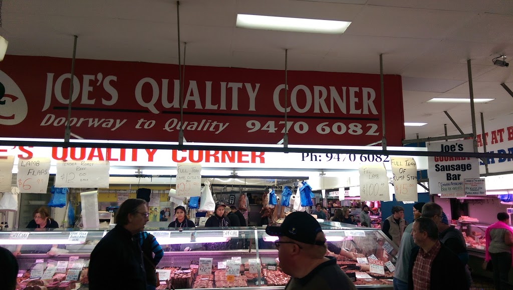 Joes Quality Corner | store | shop no. W197, Preston market, Preston St, Preston VIC 3072, Australia | 0394706082 OR +61 3 9470 6082