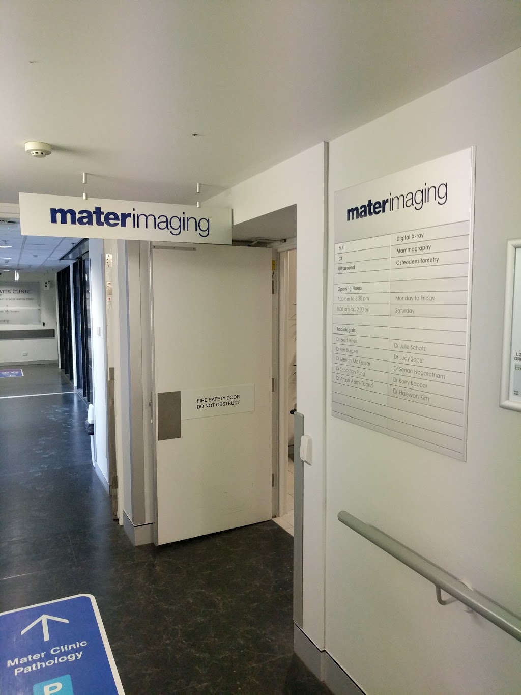 Mater Imaging | doctor | LG Floor Mater Hospital, 25 Rocklands Rd, Wollstonecraft NSW 2065, Australia | 0299554466 OR +61 2 9955 4466