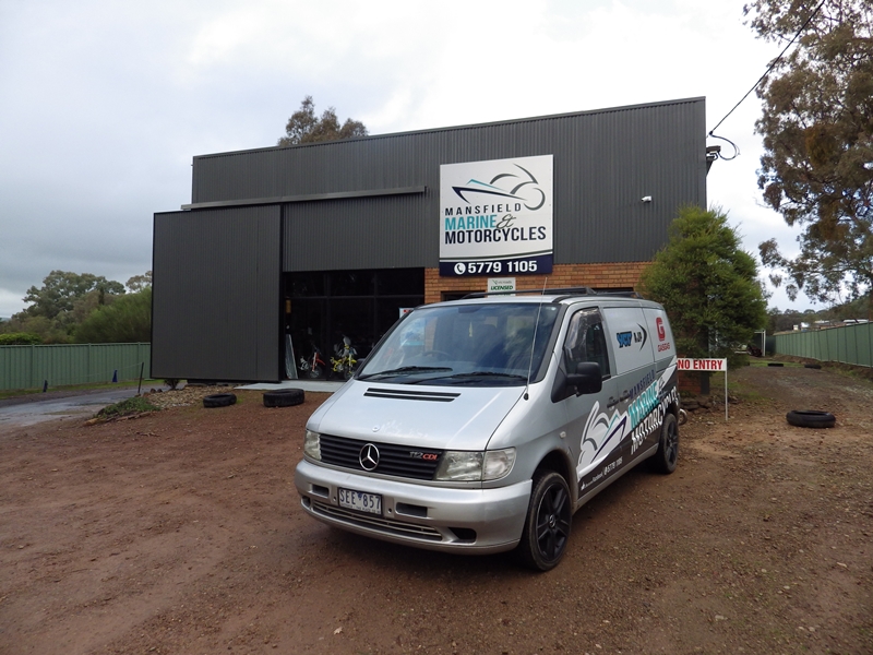 Mansfield Marine & Motorcycles | car repair | 6 Ogilvies Rd, Mansfield VIC 3722, Australia | 0357791105 OR +61 3 5779 1105