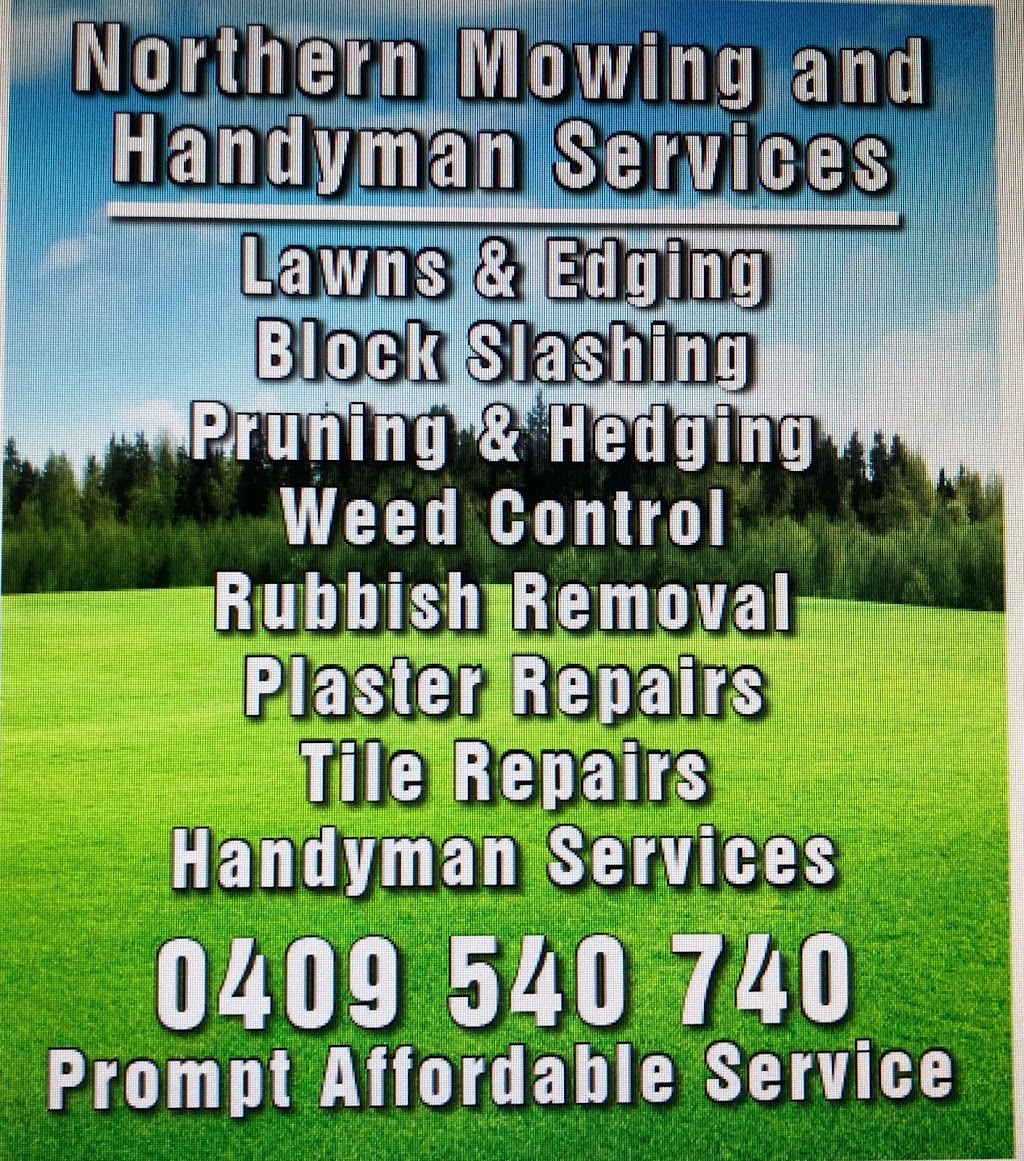 Northern Mowing and Handyman Services | general contractor | 7 Capri Ct, Reservoir VIC 3073, Australia | 0409540740 OR +61 409 540 740
