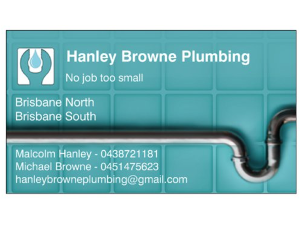 Hanley Browne Plumbing | 374 Webster Rd, Stafford Heights QLD 4053, Australia | Phone: 0451 475 623