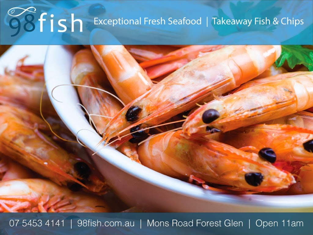 98 Fish | restaurant | 347 Mons Rd, Forest Glen QLD 4556, Australia | 0754534141 OR +61 7 5453 4141