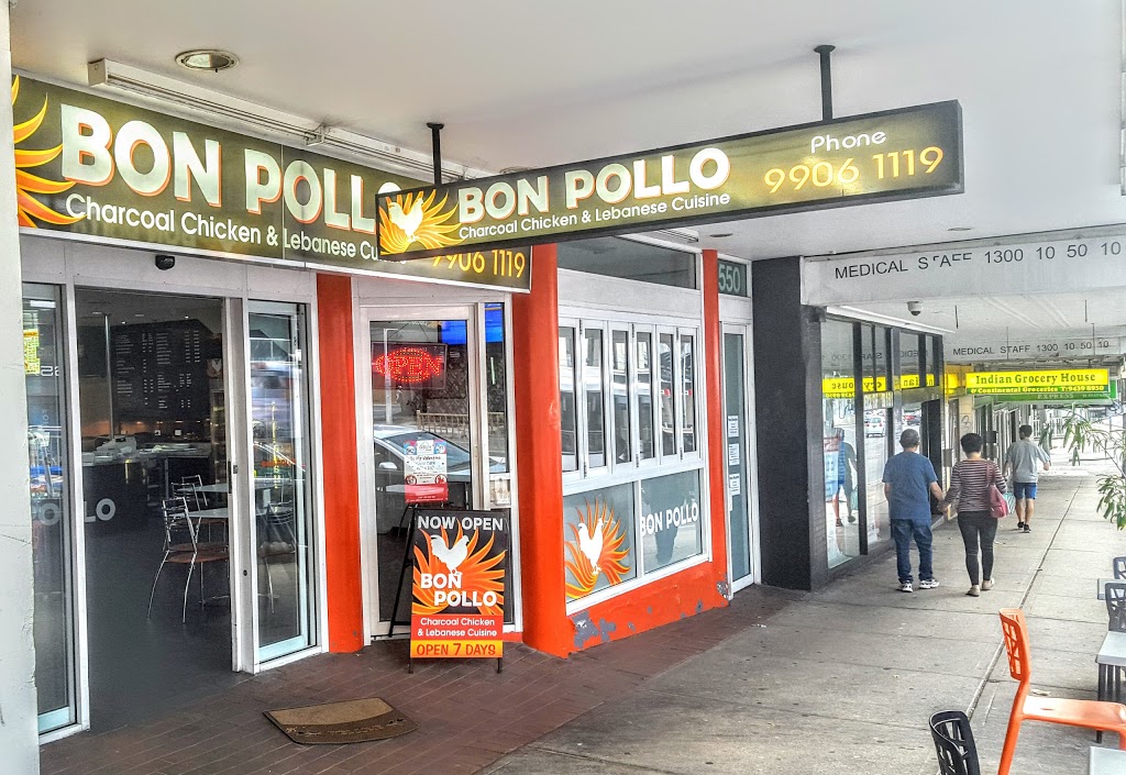 Bon Pollo | 20 Pacific Hwy, St Leonards NSW 2065, Australia | Phone: (02) 8593 6203