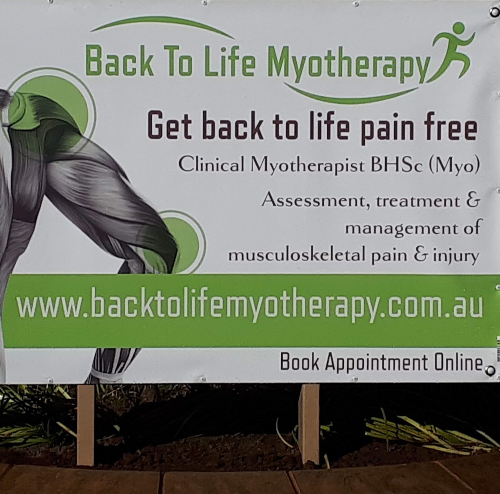 Back To Life Myotherapy | health | 10 Jessica Dr, Hampton Park VIC 3976, Australia | 0401492832 OR +61 401 492 832