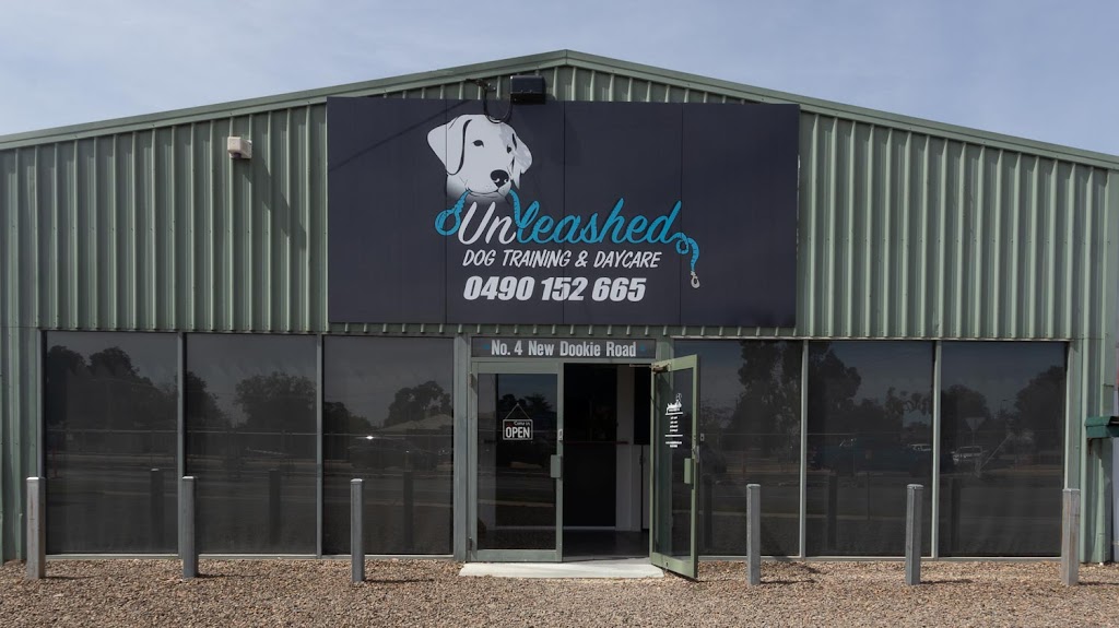 Unleashed Dog Training and Daycare |  | 4 New Dookie Rd, Shepparton VIC 3630, Australia | 0490152665 OR +61 490 152 665