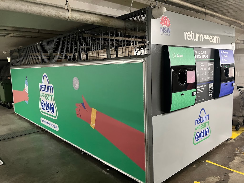 Westfield Bondi Junction Woolworths Return and Earn Machine | 500 Oxford St, Bondi Junction NSW 2022, Australia | Phone: 1800 290 691
