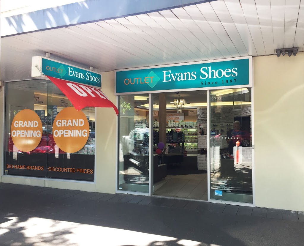 Evans Shoes Outlet Bendigo | shoe store | 29-31 Williamson St, Bendigo VIC 3550, Australia | 0354438128 OR +61 3 5443 8128