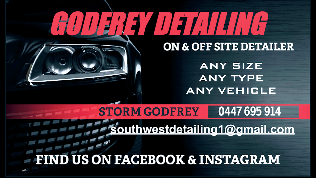 Godfrey Detailing | car wash | 14 Third St, Harvey WA 6220, Australia | 0447695914 OR +61 447 695 914