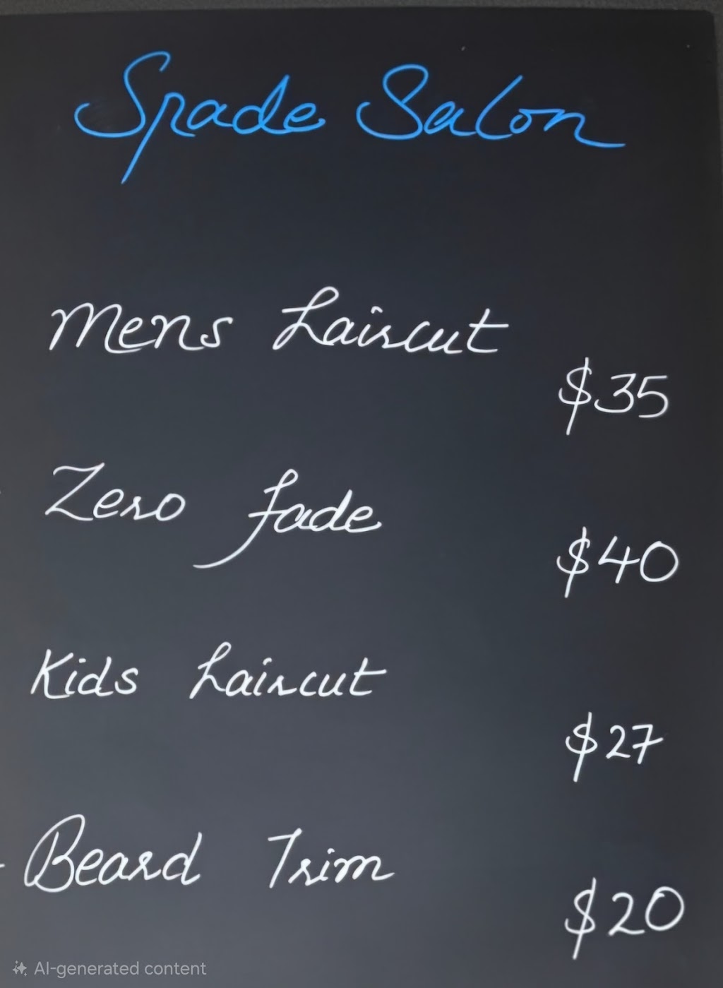 Spade Salon | 10 Lapis St, Armstrong Creek VIC 3217, Australia | Phone: 0478 531 590