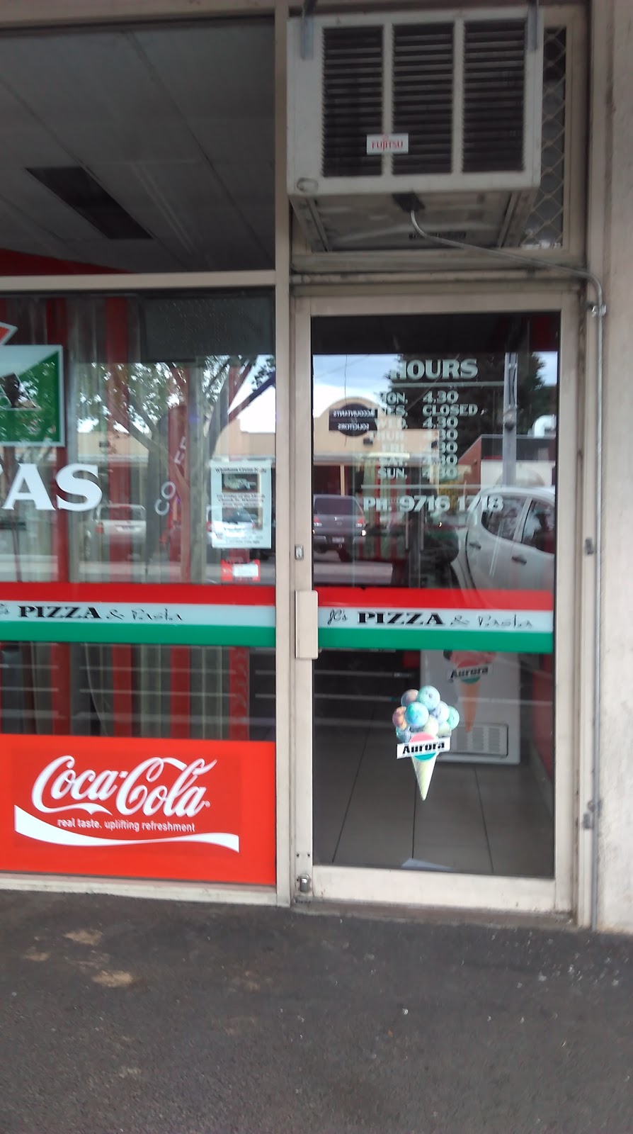 JCs Pizza and Pasta | meal takeaway | Shop 1/56 Church St, Whittlesea VIC 3757, Australia | 0397161718 OR +61 3 9716 1718