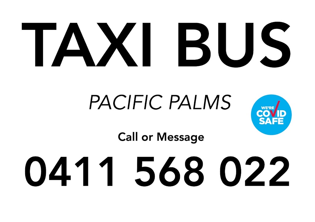 TAXI BUS Pacific Palms | 77 Boomerang Dr, Boomerang Beach NSW 2428, Australia | Phone: 0411 568 022