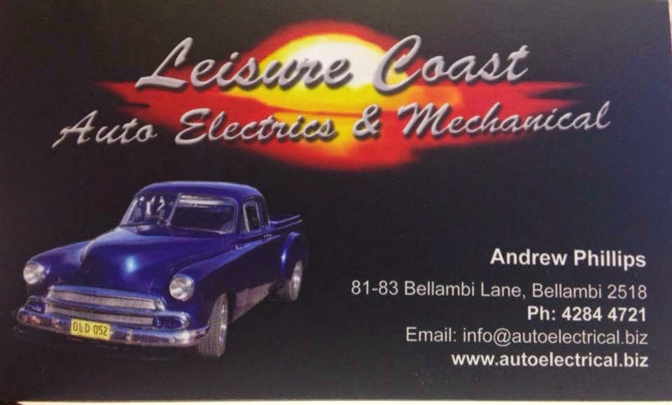 Leisure Coast Auto Electrics & Mechanical | car repair | 81/83 Bellambi Ln, Bellambi NSW 2518, Australia | 0242844721 OR +61 2 4284 4721