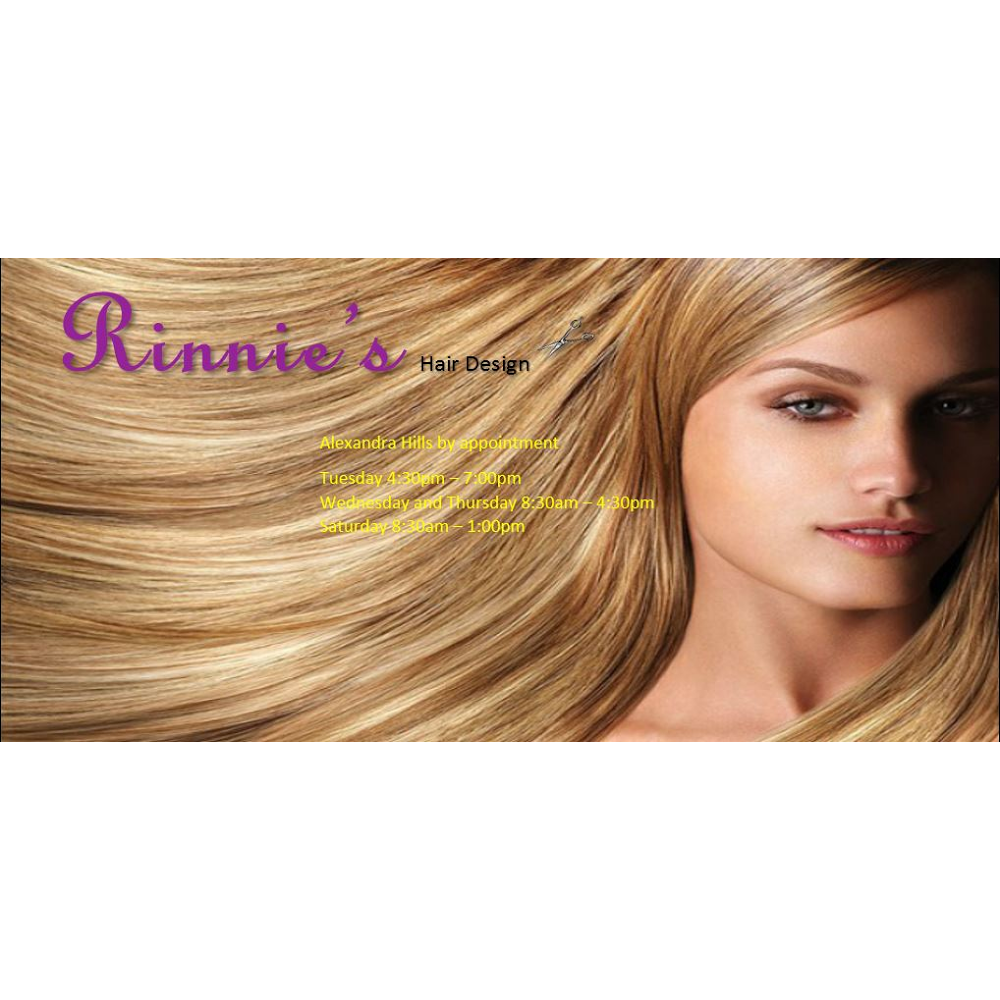 Rinnies Hair Design | hair care | 2 Glenbrook Ave, Victoria Point QLD 4165, Australia | 0404050904 OR +61 404 050 904