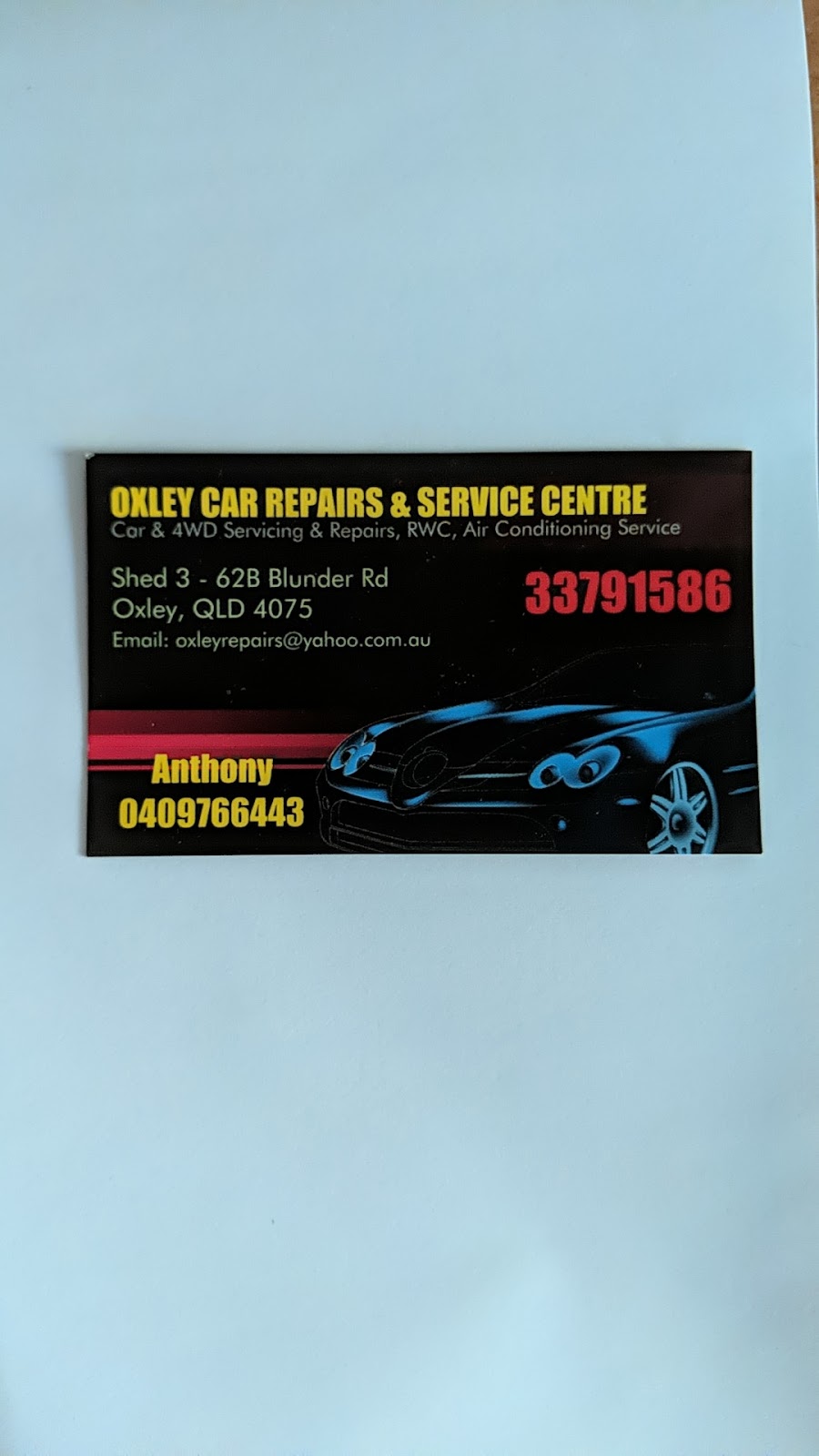 Oxley Car Repairs & Service Centre | car repair | 62B Blunder Rd, Oxley QLD 4075, Australia | 0733791586 OR +61 7 3379 1586