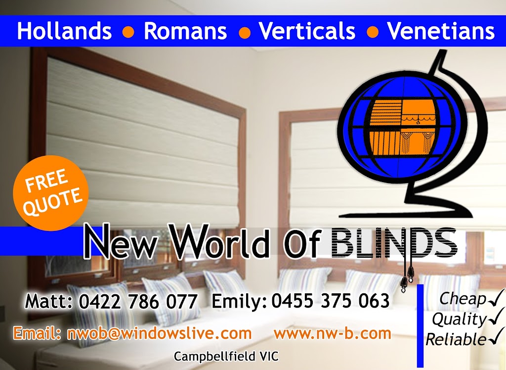 new world of blinds in wollert |  | 37 Werribee Cres, Wollert VIC 3750, Australia | 0422786077 OR +61 422 786 077