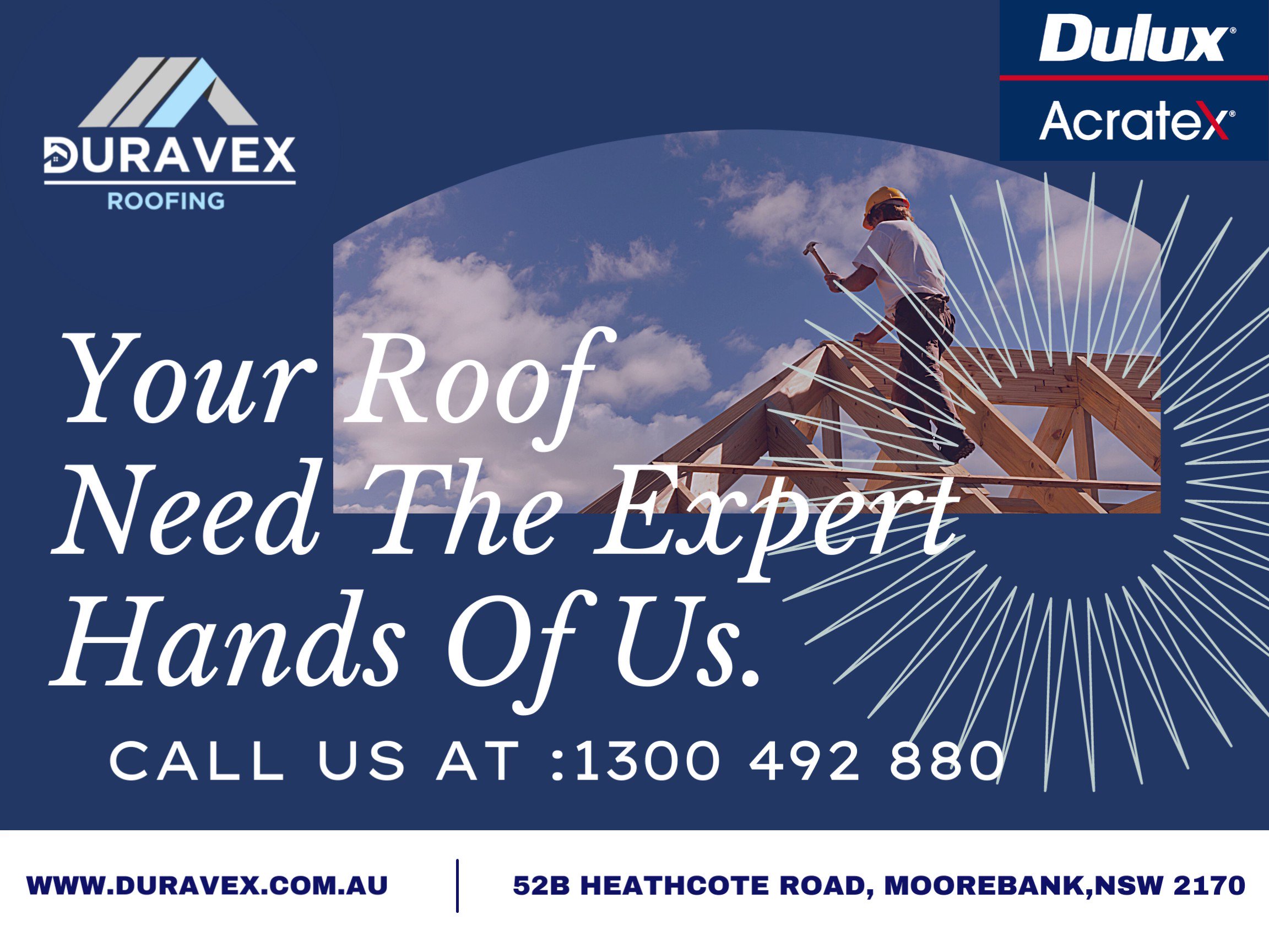 Duravex Roofing - Dulux Acratex Accredited Applicator | 52b Heathcote Rd, Moorebank NSW 2170, Australia | Phone: 1300 492 880
