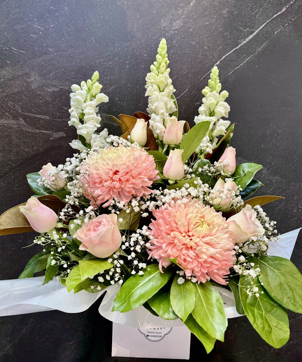 Bright Flowers Macarthur | near Coles, Macarthur Square, level 3 Gilchrist Dr, Campbelltown NSW 2560, Australia | Phone: 0448 003 295