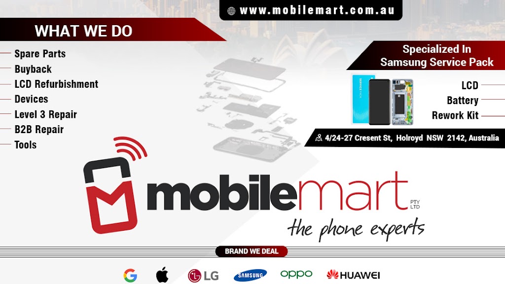 Mobile Mart | 5 Cann St, Guildford NSW 2161, Australia | Phone: 1300 349 366