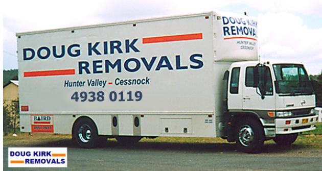 Doug Kirk Removals | moving company | 350 Sandy Creek Rd, Mount Vincent NSW 2323, Australia | 0249380119 OR +61 2 4938 0119