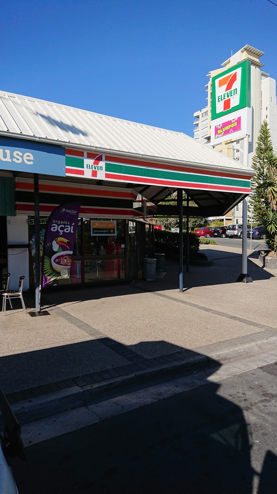 7-Eleven Burleigh Heads | convenience store | Fifth Avenue &, Gold Coast Hwy, Burleigh Heads QLD 4220, Australia | 0755351296 OR +61 7 5535 1296