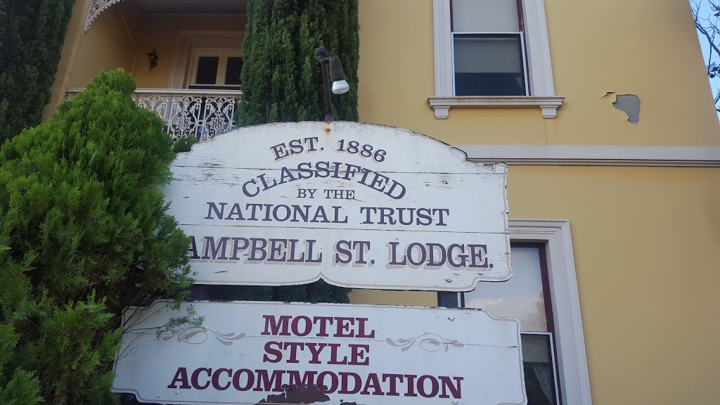 Campbell St Lodge | 33 Campbell St, Castlemaine VIC 3450, Australia | Phone: (03) 5472 3477