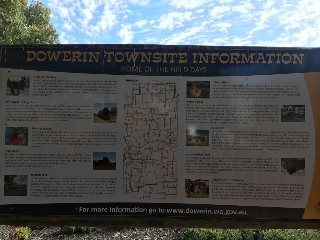 Dowerin Information Display | travel agency | Dowerin WA 6461, Australia