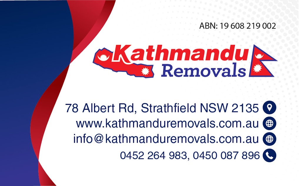 Kathmandu Removals | moving company | 78 Albert Rd, Strathfield NSW 2135, Australia | 0452264983 OR +61 452 264 983