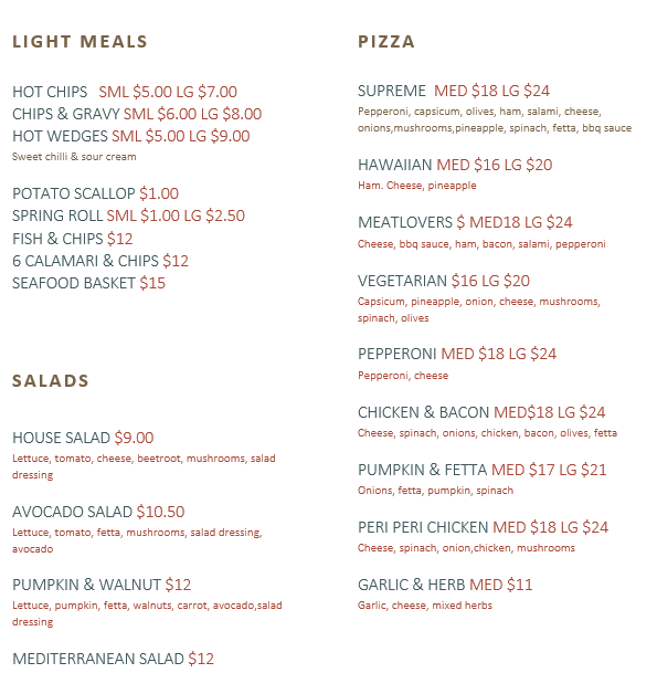 The Nook and kranny cafe,Pizza & bar | 707 Beechmont Rd, Lower Beechmont QLD 4211, Australia | Phone: (07) 5533 1159