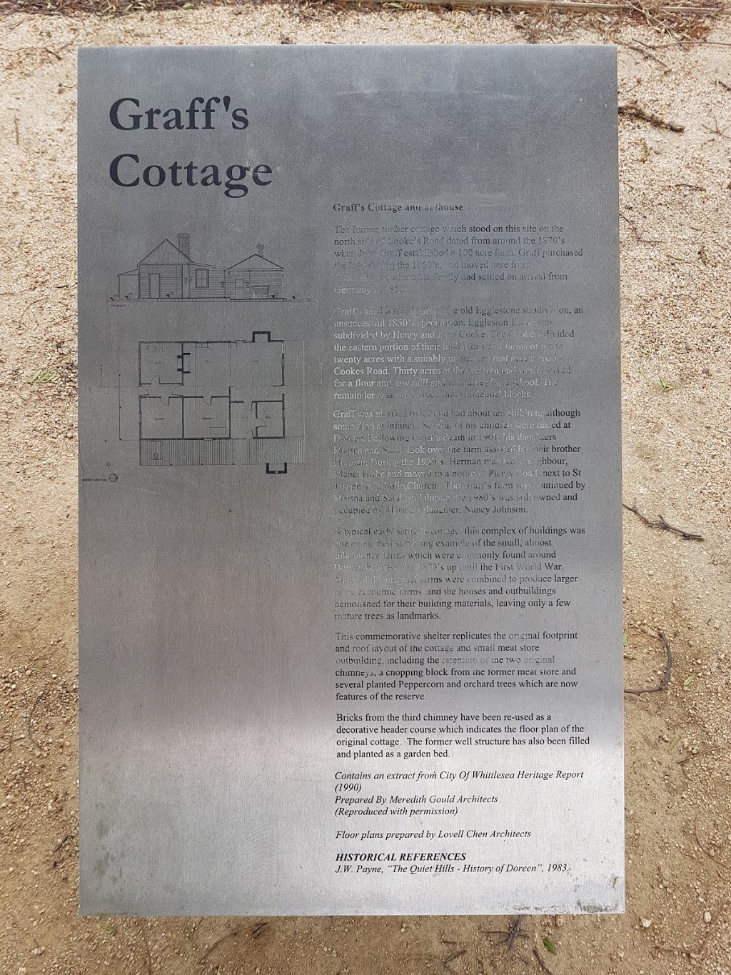Graffs Cottage Park | park | Eminence Blvd, Doreen VIC 3754, Australia | 0394010539 OR +61 3 9401 0539