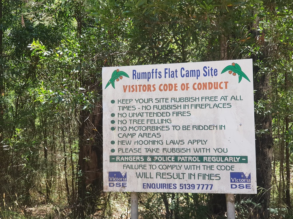 Rumpffs flat camp site | lodging | Licola North VIC 3858, Australia | 0351397777 OR +61 3 5139 7777