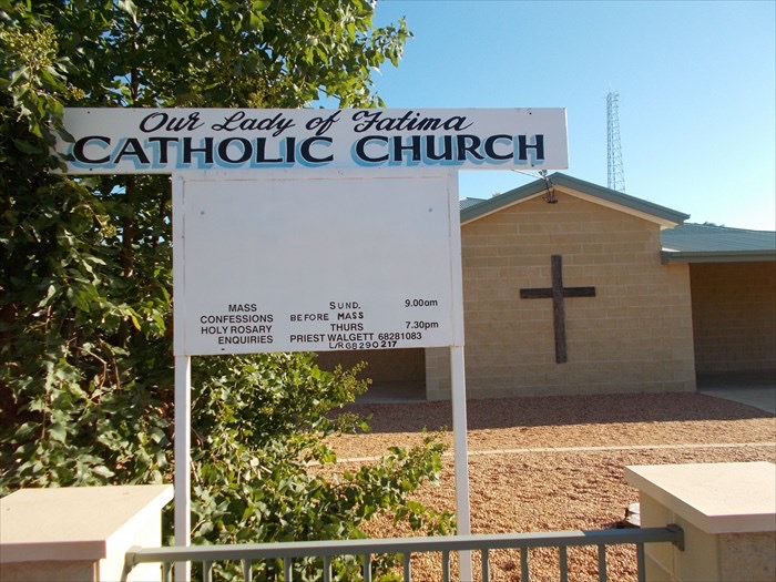 Our Lady of Fatima Catholic Church | 31 Morilla St, Lightning Ridge NSW 2834, Australia | Phone: (02) 6828 1083