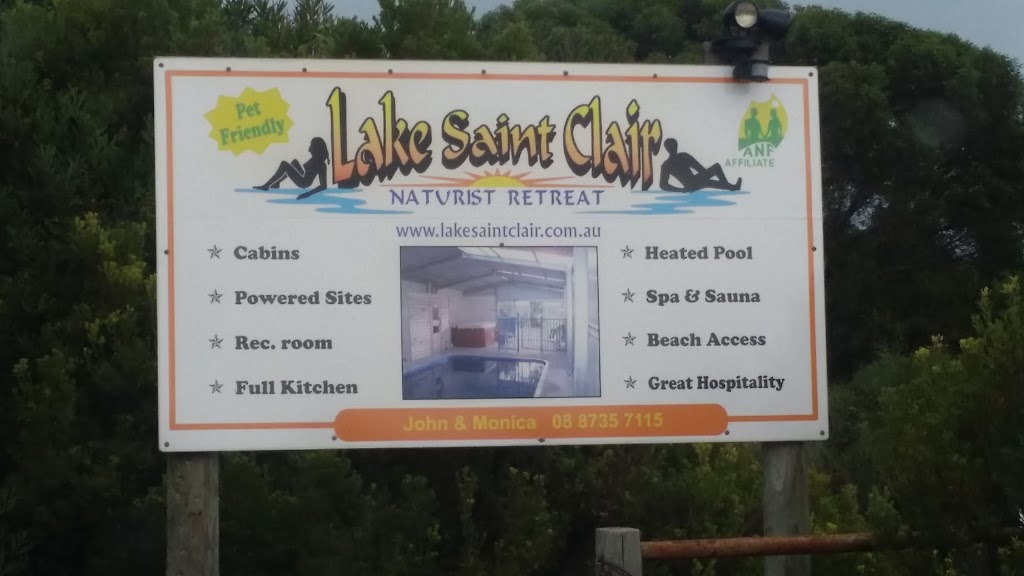 Lake Saint Clair Nature Retreat (Nudist) | lodging | 1107 Bog Ln, Nora Creina SA 5276, Australia | 0887357115 OR +61 8 8735 7115