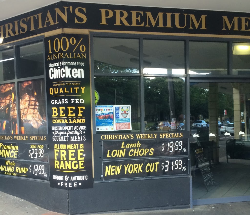 Christians Premium Meats | store | 2/19 Walker St, Helensburgh NSW 2508, Australia | 0242942005 OR +61 2 4294 2005