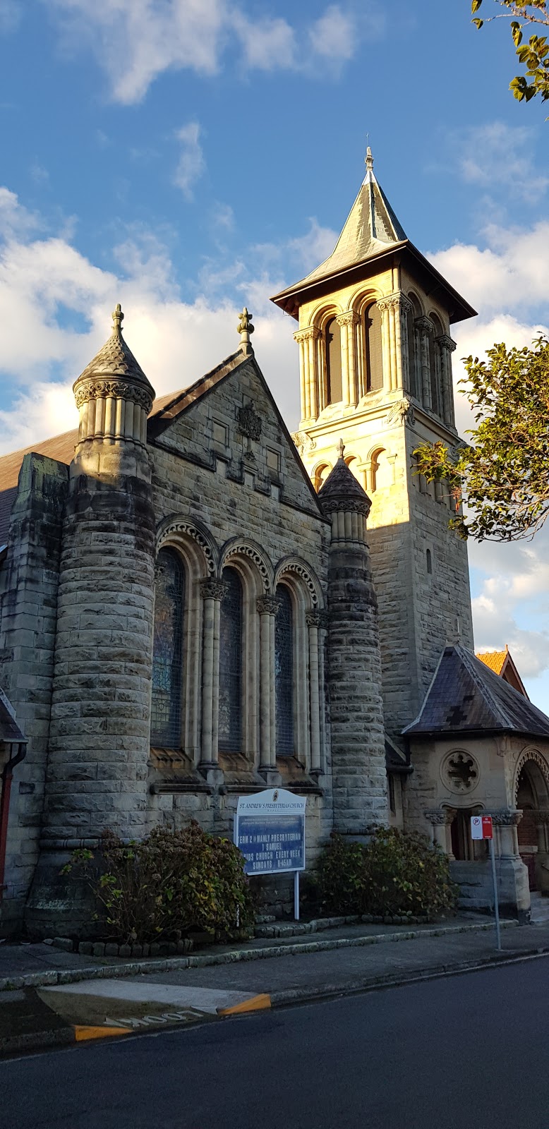 St Andrews Presbyterian Church | church | 56 Raglan St, Manly NSW 2095, Australia | 0299762801 OR +61 2 9976 2801