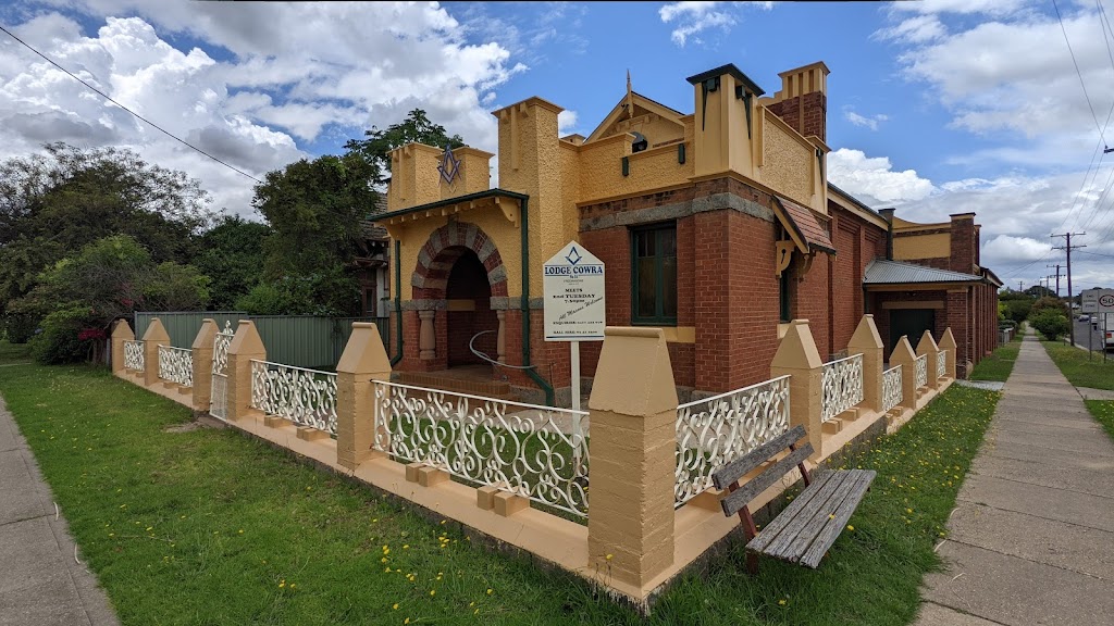 Cowra Masonic centre | point of interest | 25 Vaux St, Cowra NSW 2794, Australia | 0428413446 OR +61 428 413 446
