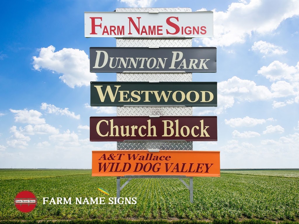 Farm Name Signs | 20 Edinburgh Rd, Edenhope VIC 3318, Australia | Phone: 0437 912 227