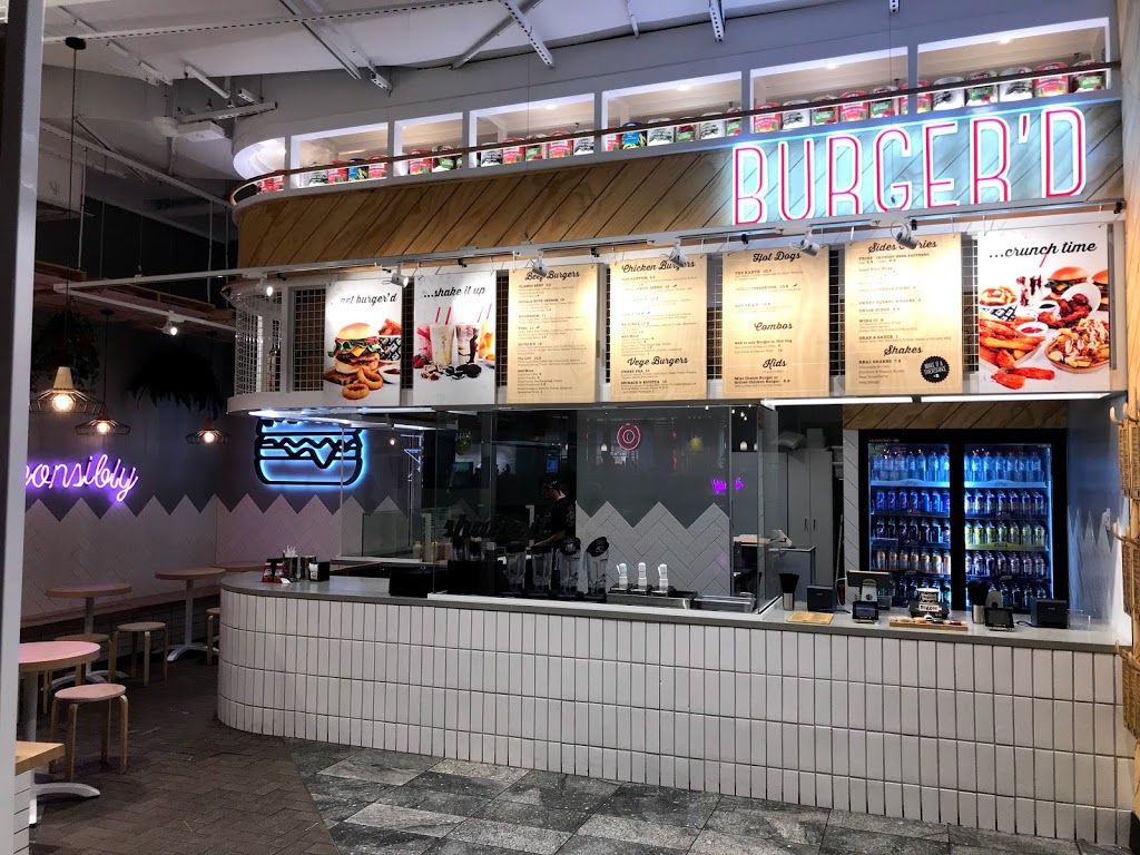 Burger’D Westfield Coomera | restaurant | shop 1080/109 Foxwell Rd, Coomera QLD 4209, Australia