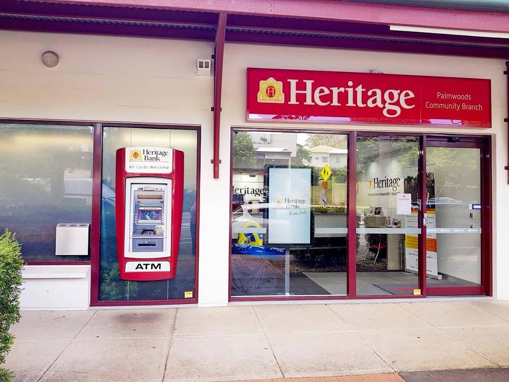 Heritage Bank | bank | Margaret Street Palmwoods Plaza, Shops 1-2, Palmwoods QLD 4555, Australia | 0754573344 OR +61 7 5457 3344
