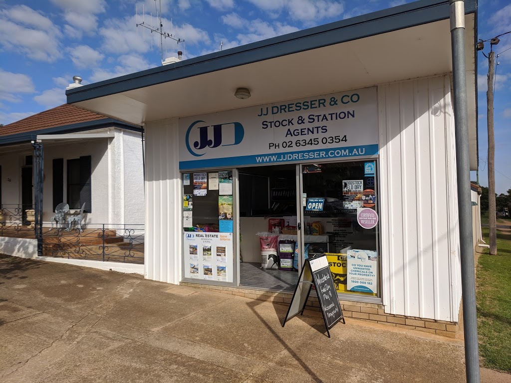 JJ Dresser & Co | food | 26 Parkes St, Woodstock NSW 2793, Australia | 0263450354 OR +61 2 6345 0354