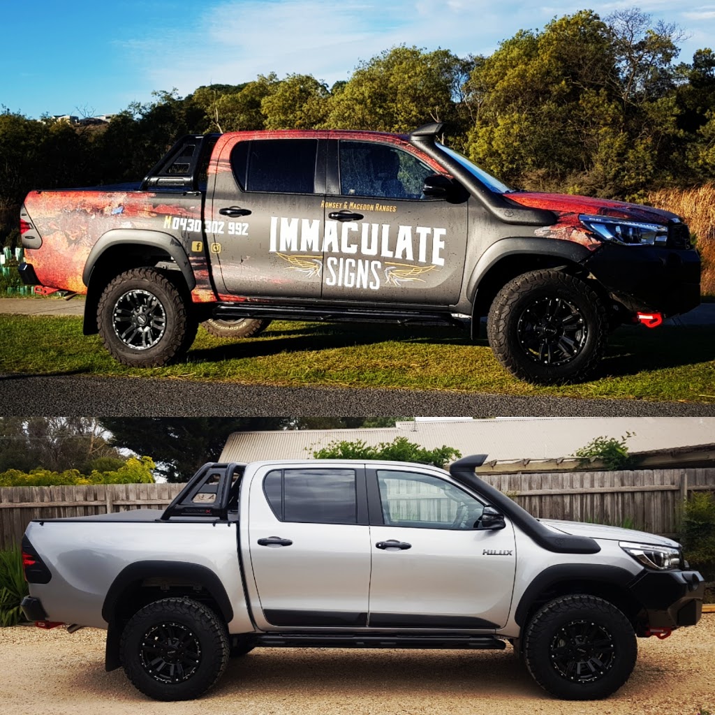 Immaculate Signs | store | Romsey VIC 3434, Australia | 0430302992 OR +61 430 302 992