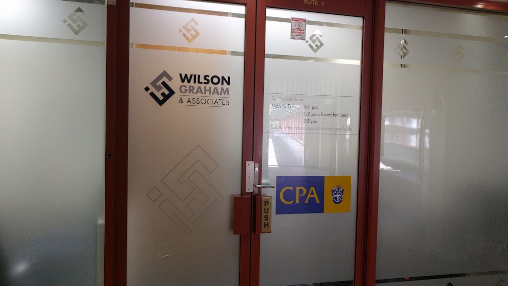 Wilson Graham & Associates | accounting | 4/26-30 Railway St, Woy Woy NSW 2256, Australia | 0243413640 OR +61 2 4341 3640