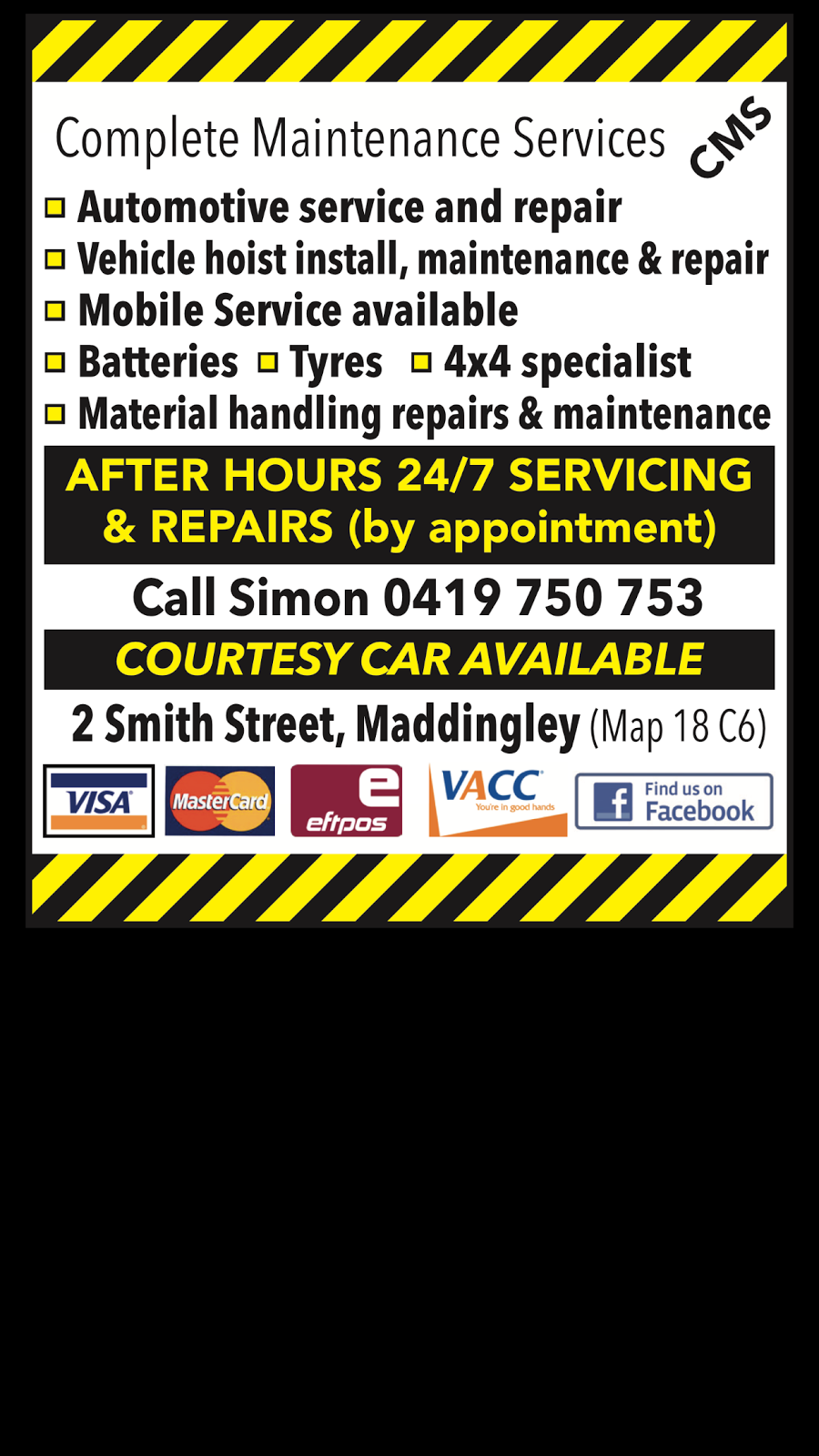 Complete Maintenance Services | car repair | 11 Kennedy Pl, Maddingley VIC 3340, Australia | 0353701775 OR +61 3 5370 1775