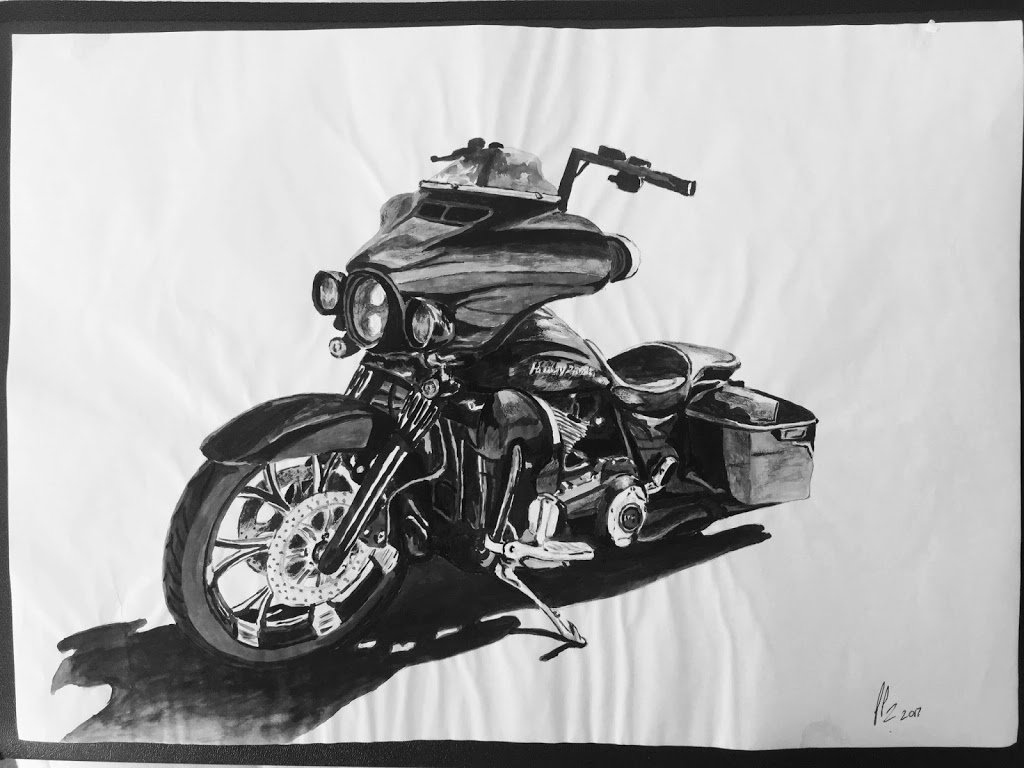 CP Motorcycle Paintings | 5/26 Grove St, Birchgrove NSW 2041, Australia | Phone: 0413 331 898