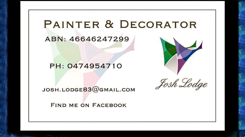 Josh Lodge Painter & Decorator | 106 Harris St, Corryong VIC 3707, Australia | Phone: 0474 954 710